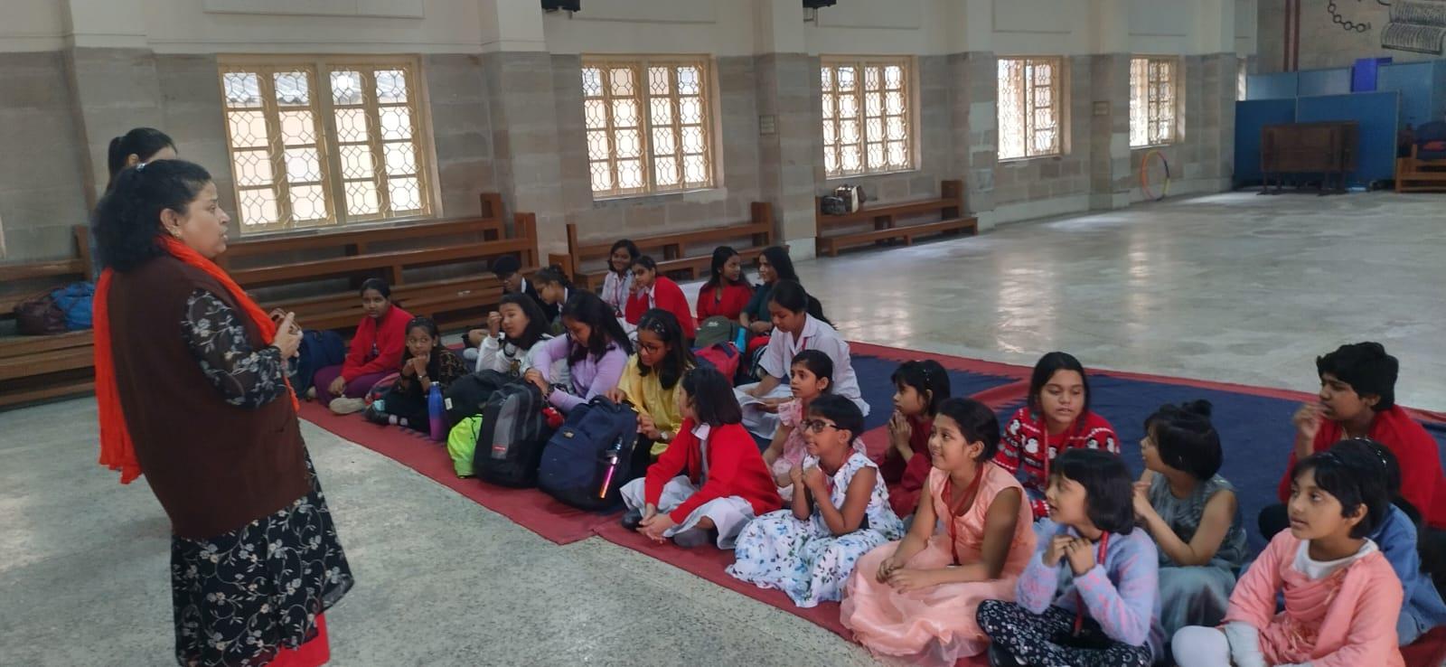 Christmas party for the students of Remedial Class