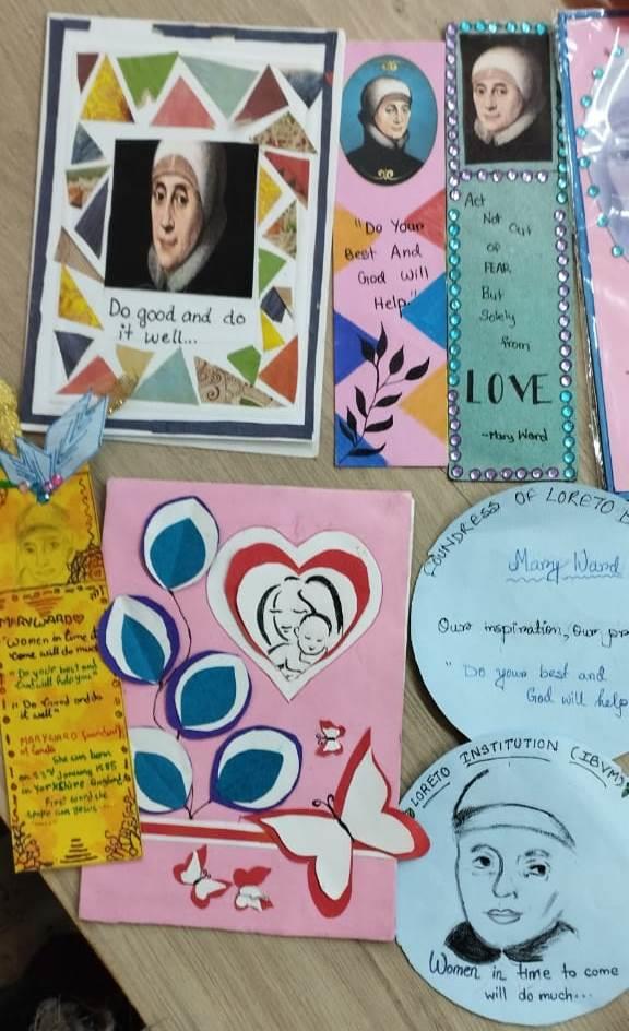 Mary Ward Card by 8-A