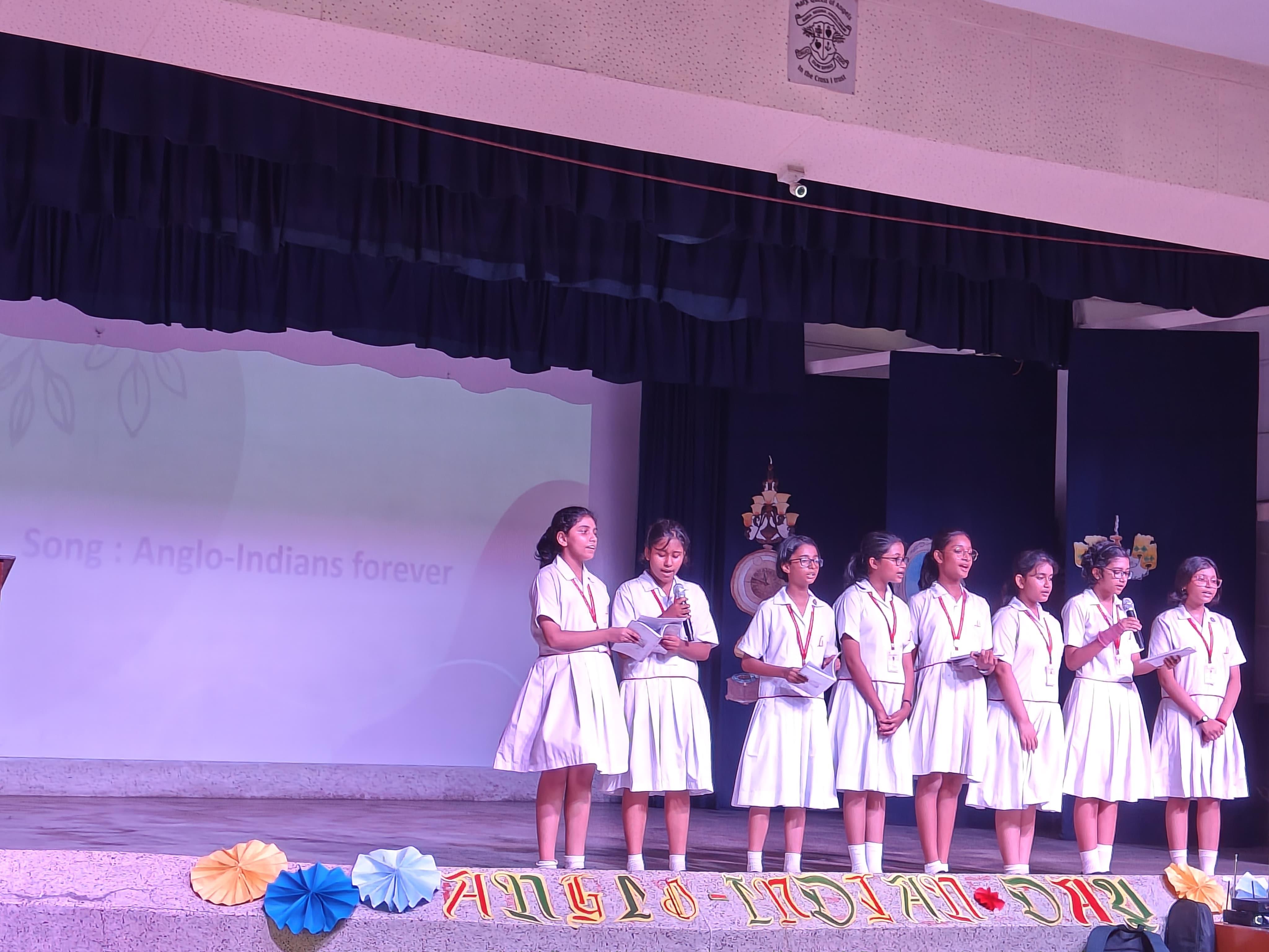 Special Assembly on Anglo-Indian Day