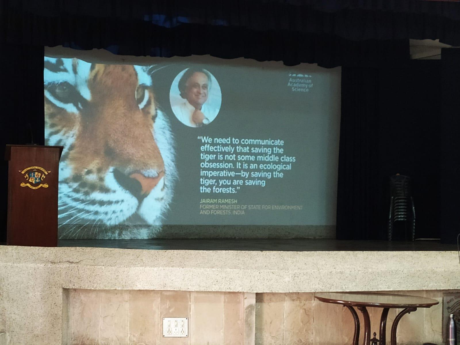 Special Assembly on Tiger's Day