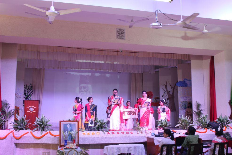 Rabindra Jayanti celebration for Senior Section