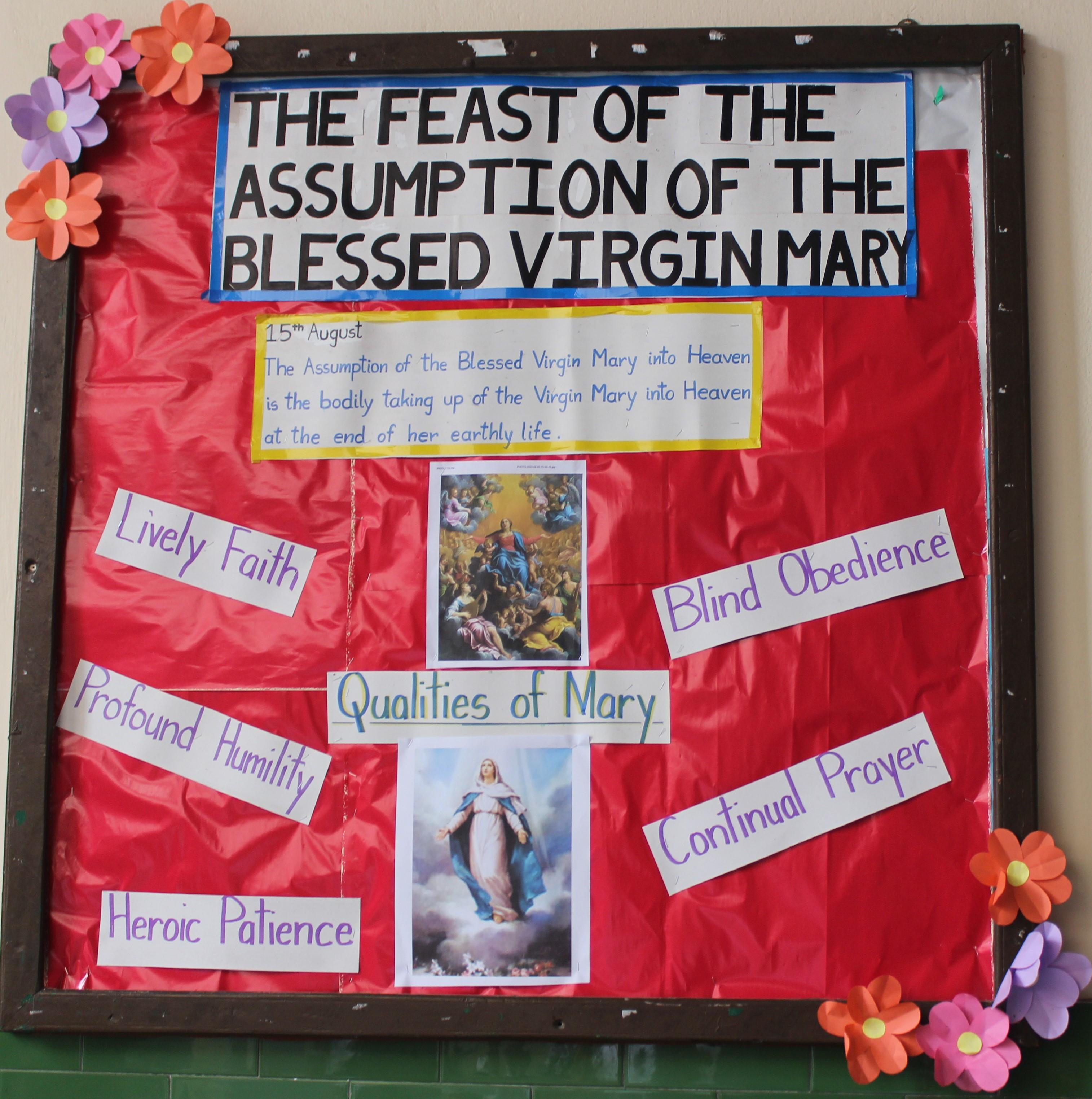 Feast for the Month August Board 2023