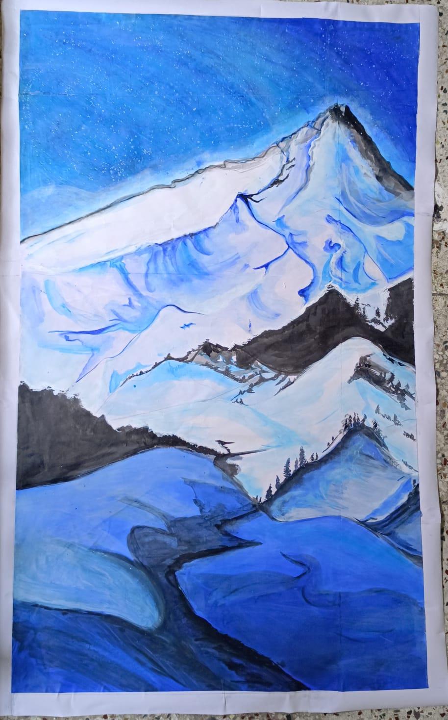 Paintings made by Class 12