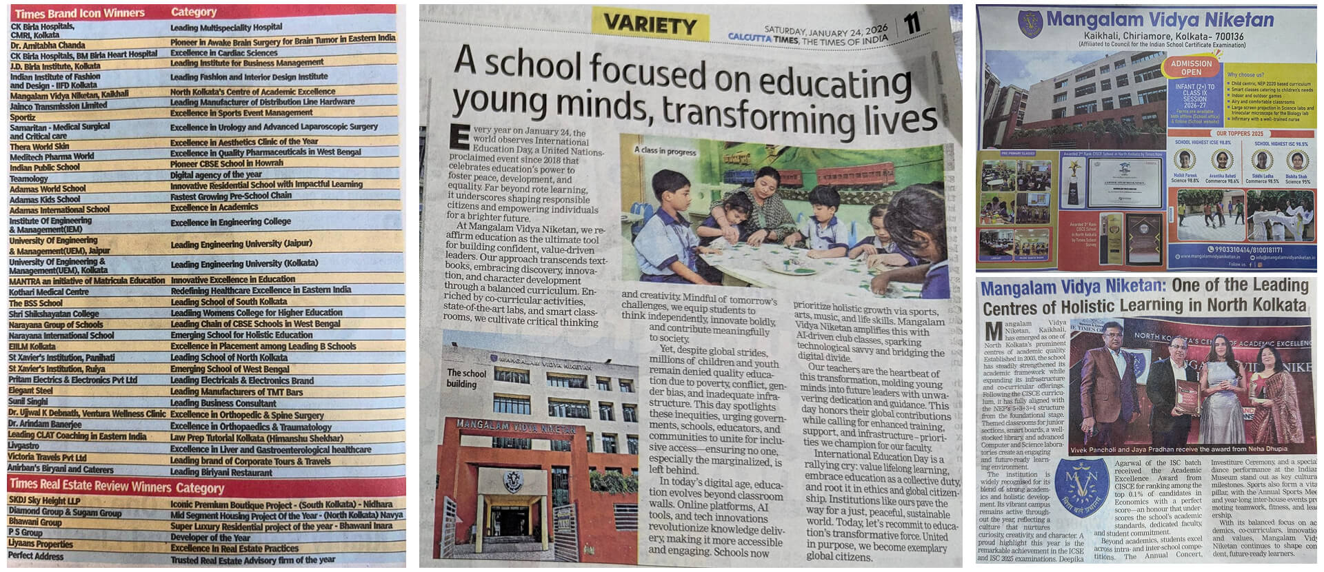 Mangalam Vidya Niketan Kaikhali, Kolkata